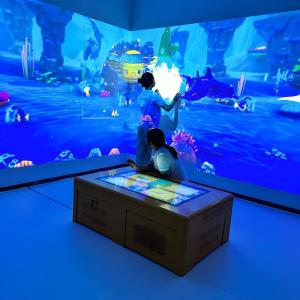 Buy cheap Popular AR Interactive Table Painting Projector Games 110V-250V from wholesalers