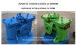 AS65 CB/T425-94 DUPLEX BASKET OIL STRAINERS AS65 CB/T425-94