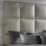 1.5x2.2m Modern Velvet Bed , Rose Gold Luxury Double Bunk Beds