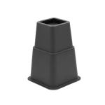 160mm Top Diameter Plastic Adjustable Cabinet Legs For Bed Frame