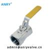 Buy cheap One Piece Threaded SS Ball Valve PTFE Viton Seat Oil 1/8"~4" from wholesalers