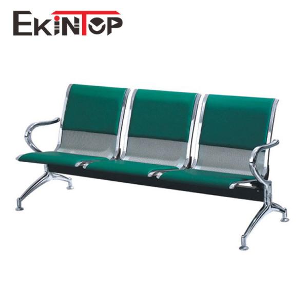 Buy cheap Green Airport Waiting Area Chairs , Steel 3 Seater Chair With Synthetic Leather from wholesalers