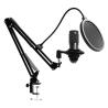 Buy cheap Youtube 24Bit 192KHz Condenser Mics , Condenser Mic With Shock Mount from wholesalers