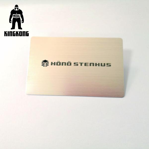 Buy cheap Makeup Artist Laser Cut Custom Metal Membership Cards Printable Silver Color from wholesalers