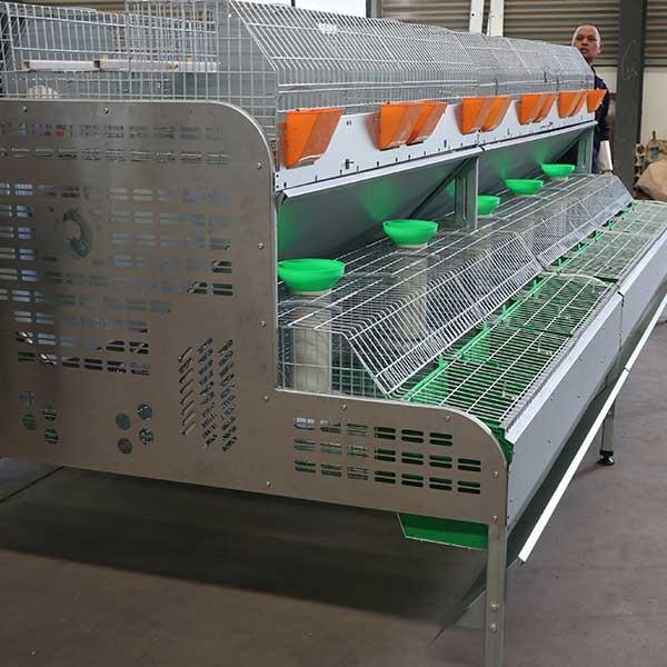 Buy cheap Durable Large Scale Farm Rabbit Cage Low Disease Rate For Female Rabbit from wholesalers