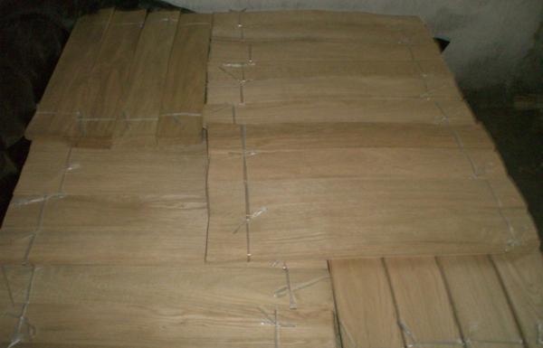 Buy cheap Customized Brown Ash Wood Veneer Flooring Fine Straight Crown Cut from wholesalers