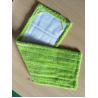 Buy cheap Green Twisted Fold Oxford Fabric Pocket Microfiber Wet Mop Pads 14*48 from wholesalers
