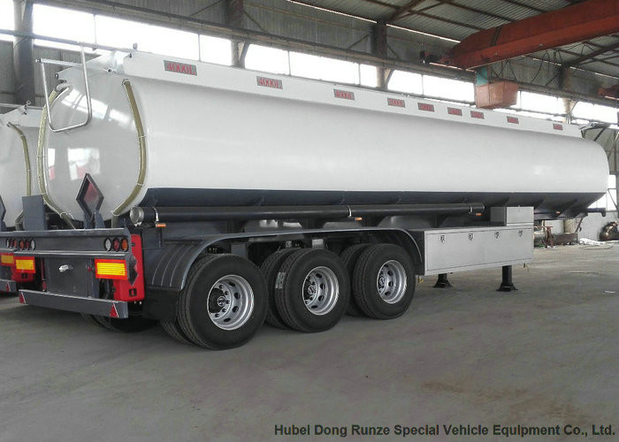 50 -55Cbm 3 Axle Stainless Steel Tanker Semi Trailer oil, diesel, gasoline, kerosene 50KL - 55K Liter