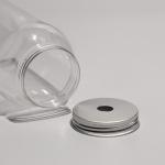 Screw On PET Plastic Bottle 500ml With Custom Logo And Tight Sealing