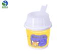 Close Bonding Paper Ice Cream Sundae Cups No Leak Paper Ice Cream Tubs