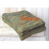 Buy cheap Portable Plain Cable Knit Sofa Blanket Thin 100 Cotton Blanket, blanket, carpet, rugs from wholesalers