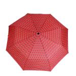 34" Metal Ribs Three Folding Compact Golf Umbrella