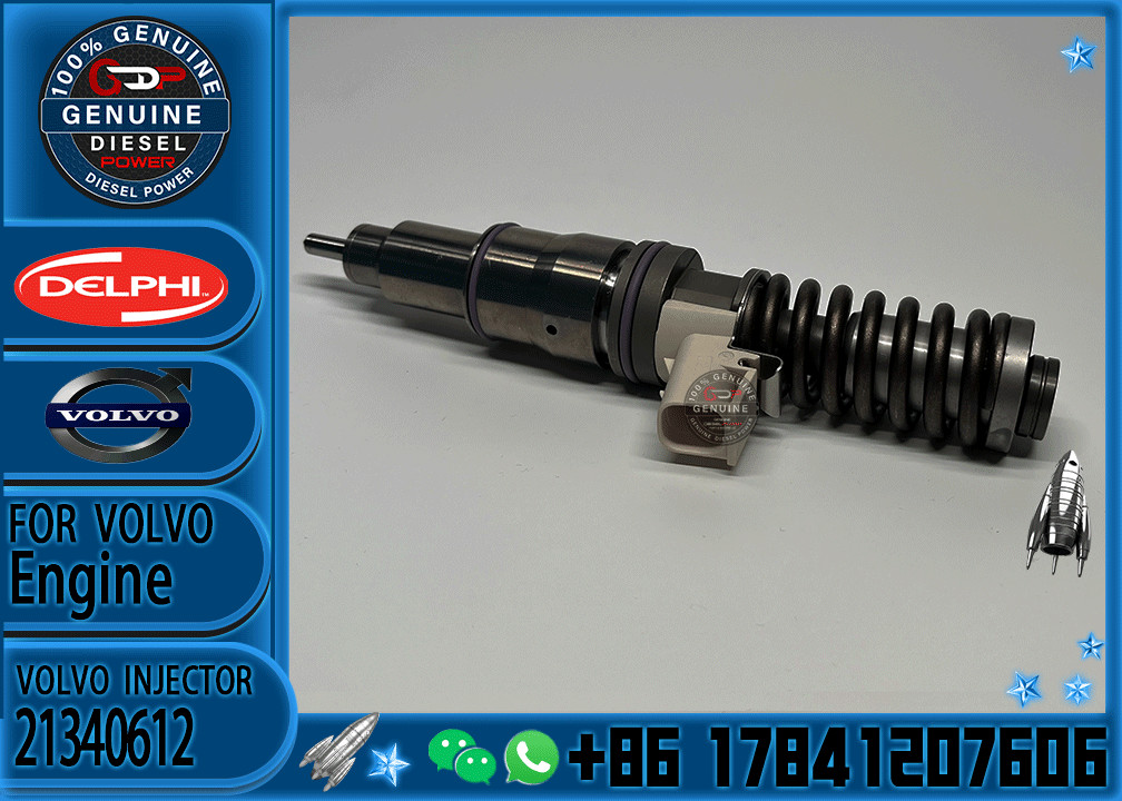 Genuine New Unit Pump Injector Electronic 7421340612 85003264 BEBE4D24002 21340612 21371673 Diesel Injector For Volvo