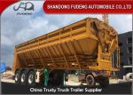 3600MM 3 Axle Steel Conveyor Belt 60T Dump Semi Trailer