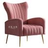 Buy cheap Metal Base Fashion Design Fabric Living Room Leisure Chair from wholesalers