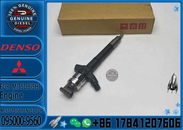 Buy cheap Good quality 1465A257 Common Rail Injector 095000-9560 095000-7490 For Mitsubishi L200 DLLA155P1030 4D56 Diesel Fuel Inj from wholesalers