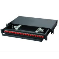 Buy cheap 1U Sliding Splicing Pm Fiber Coupler , 1550nm St Fiber Coupler With Cable Guide product