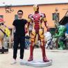 Buy cheap Marvel Avengers Iron Man Sculpture Resin Life Size Mark 43 Statue Home Decoration from wholesalers