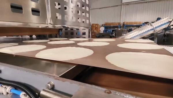 Buy cheap 304 Stainless Steel Tortilla Production Line High Speed 16-18times/Min from wholesalers