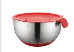 Buy cheap SS304 Stainless Steel Mixing Bowls With Lids Non Slip Silicone Bottoms Salad from wholesalers