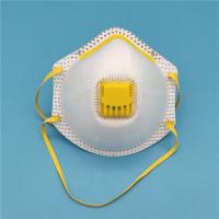 Buy cheap Polypropylene Non Woven Fabric Face Mask , FFP2 Dust Masks With Valve product