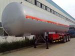 59.4CBM 3 Axle Semi Trailer / LNG Transport Trailers For Transport LPG