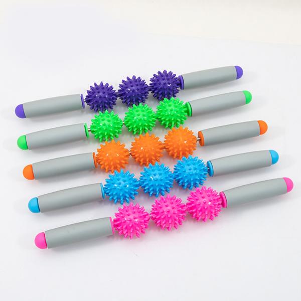 Buy cheap 41*5.5cm Dia Massage Roller Ball Stick Pvc Foam Fascia Massage Stick from wholesalers
