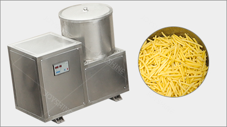 Mini Fried Taro Potato Fries Making Machine with Nuts and Raw Material