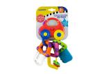 Plastic Baby Rattles And Toys Cell Phone , Soft Teething Toys For Babies