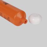 PCR PE Custom Plastic Cosmetic Tube Packaging D40mm 70-180ml Facial Cream Tube