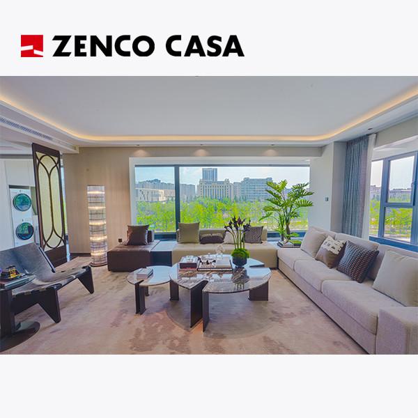 Buy cheap Modern Apartment Living Room Set Including Multi Seater Sofa And Marble Coffee Table from wholesalers