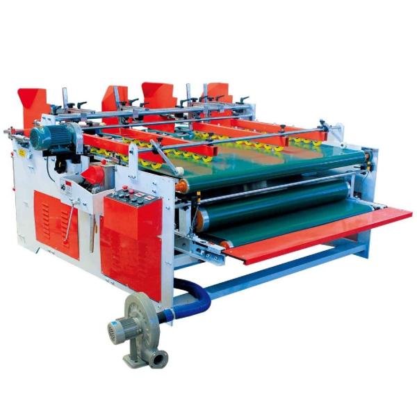 Buy cheap 2000 KG Semi-Automatic Corrugated Board Folder Gluer Perfect for High Speed Packaging from wholesalers