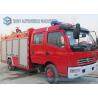 Buy cheap DONGFENG 4000L Fire Fighting Vehicle 20hp Double Row For Emergency Rescue from wholesalers