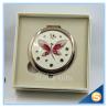 Buy cheap Shinny Gifts Butterfly Design Rhinestone Pocket Mirror Metal Handbag Mirror from wholesalers