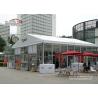 Buy cheap 10x10m Exhibition Glass Wall Tent , Outdoor Event Tents with UV-resistant from wholesalers