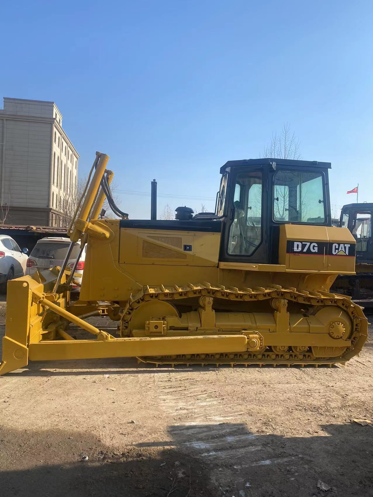 150kw Used Bulldozer Caterpillar D7G Heavy Duty Earthmoving