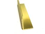 C2680 Stair Edge Nosing Trim , Anti Corroison Brass Metal Stair Nosing