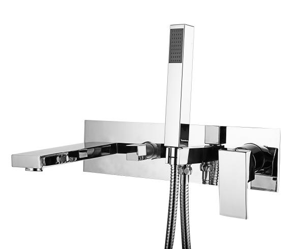 Buy cheap Single Handle Brass Wall Mounted Shower Mixer for Shower Experience T86811 from wholesalers
