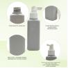 Buy cheap 100ml Grey cylindrical smooth bottle with white spray for spray bottle from wholesalers