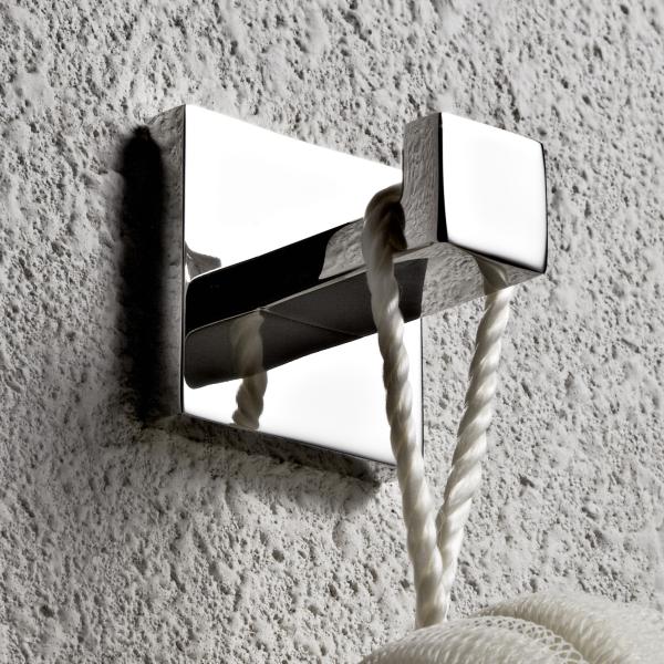 Buy cheap Polished Bathroom Robe Hooks Square Stainless Steel Towel Hook Wall Mounted from wholesalers