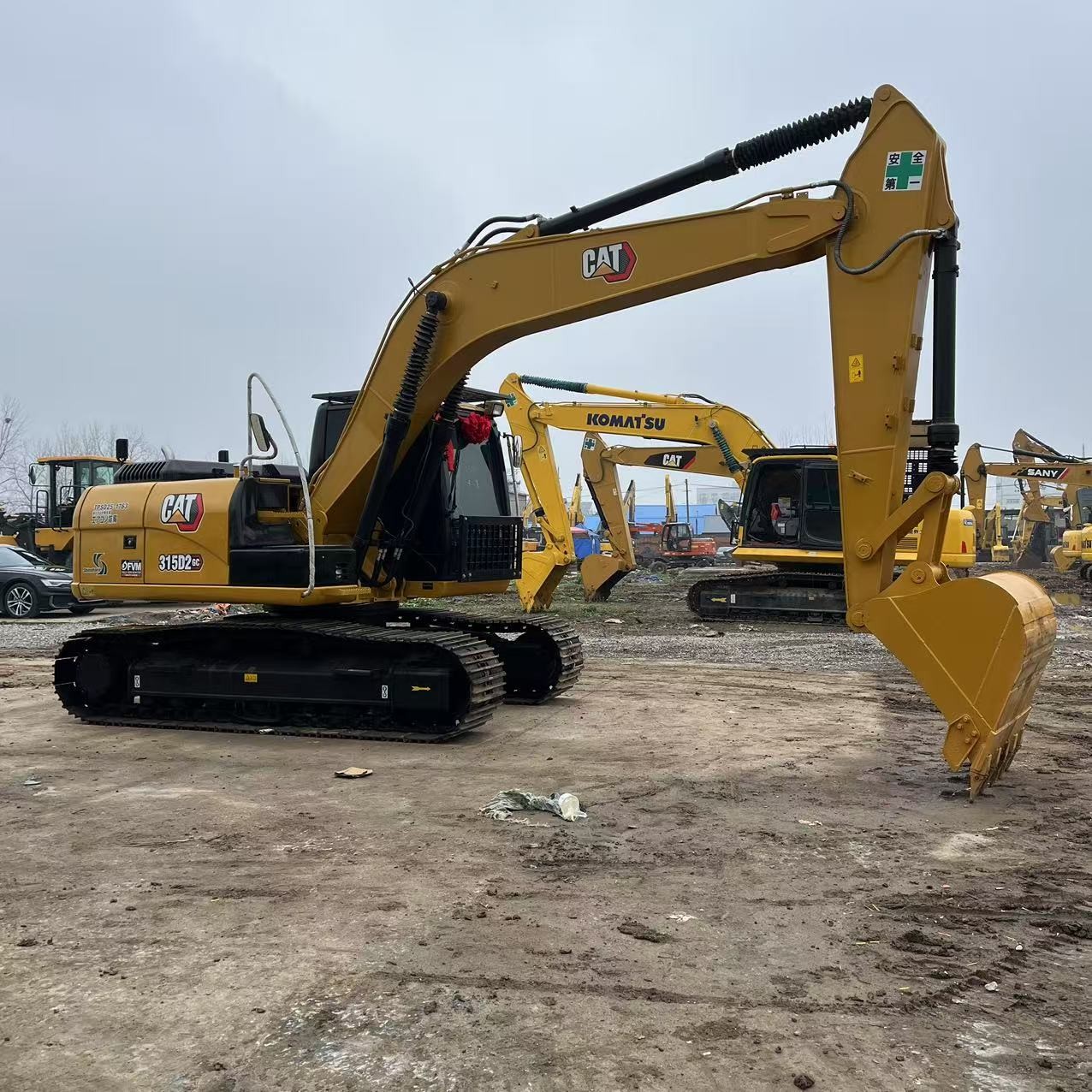 15ton Used Cat 315D2GC Digger Original Paint Secondhand Cat 315 Excavators