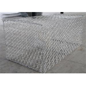 China ASTM PVC Coated Stone Rock 80*100mm Gabion Box on sale