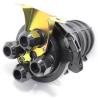 Buy cheap 48F 4 Port Fiber Dome Closure Small Size from wholesalers
