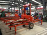 Wood Cutting Sh24 Portable Sawmill Horizontal Band Saw For Sale