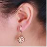 Buy cheap New Designs 18K Rose Gold Daimonds Dangle Women Earrings (GDE025) from wholesalers