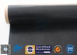 Black PTFE Coated Fiberglass Fabric 0.25mm Cloth For Hot Press