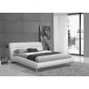 Buy cheap PU Leather Upholstered Platform, Full size bed frame, Wood Slat Support from wholesalers