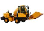 Volumetric Self Loading Concrete Mixer , Mobile Ready Mix Concrete Truck