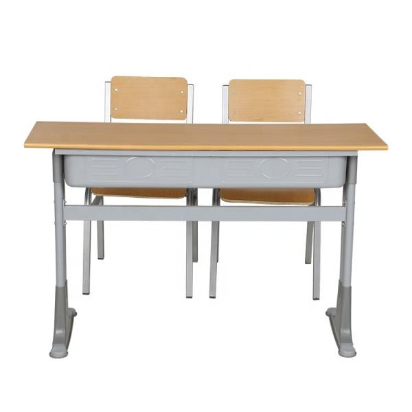 Buy cheap Knocked Down Two Person Classroom Chair With Desk from wholesalers