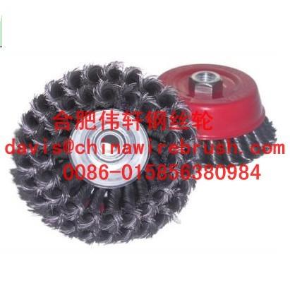 Buy cheap Knotted Wire Cup Brush, Double Row from wholesalers